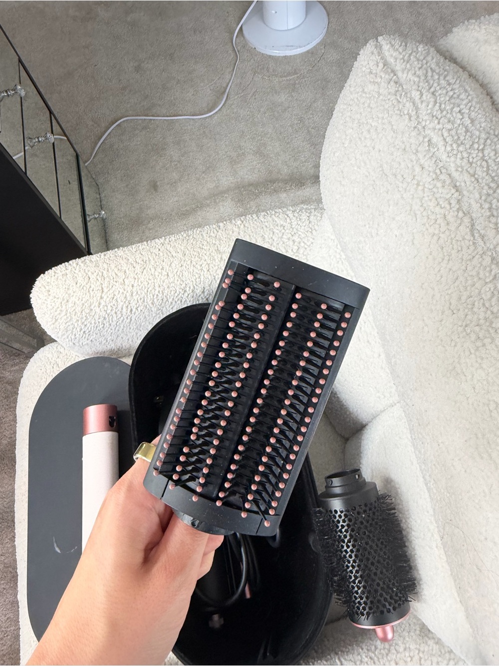 Pink and Rose Gold Dyson Air Wrap - Picture 8 of 9